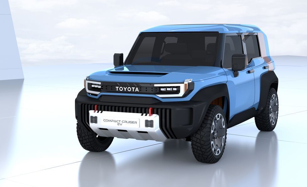 New electric online toyota suv